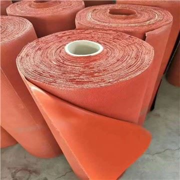 Tela de fibra de vidrio recubierta de caucho de silicona